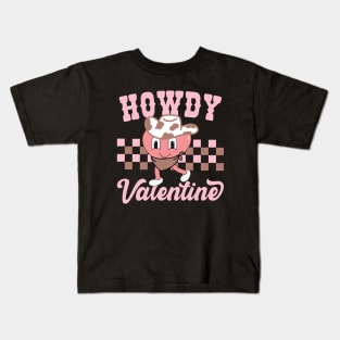 Howdy Valentine Western Valentine's Day Kids T-Shirt